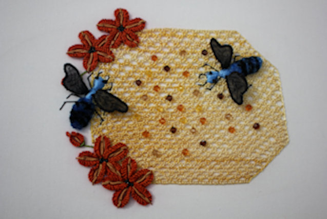 Blue Bumble Bees pic